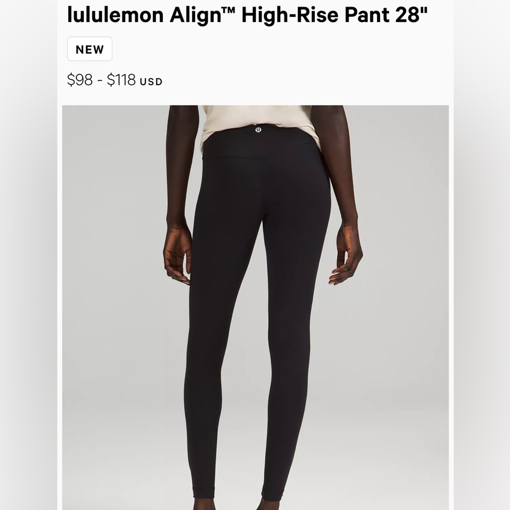 Lululemon Align HR 28